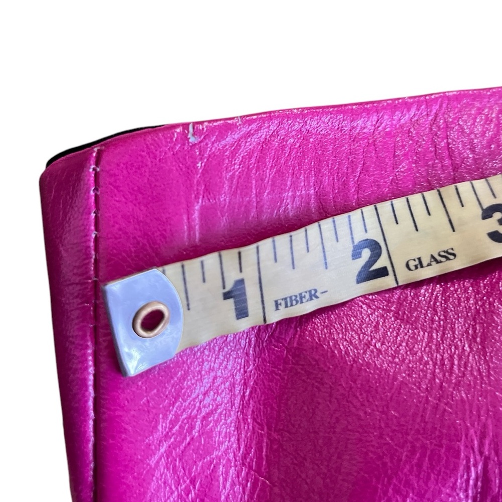 Leather MISCREANTS London CUPID DRESS in Fuchsia Pink - Picture 8 of 14